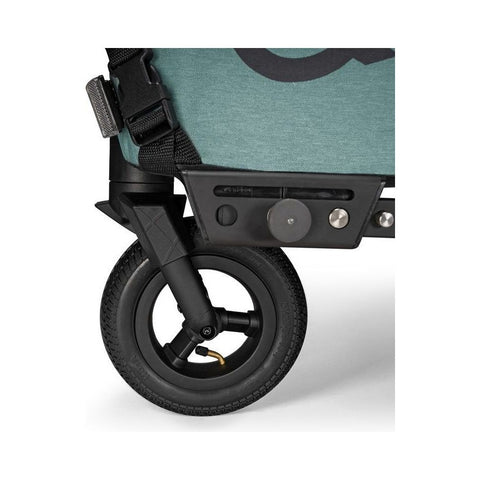 Qeridoo QUPA 2 Plus | Mineral Blue | Two-Seater Child Bike Trailer — image 7