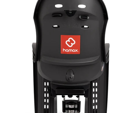 Hamax Siesta Frame-Mounted Bike Seat 2026 — Grey/Black (view 2)
