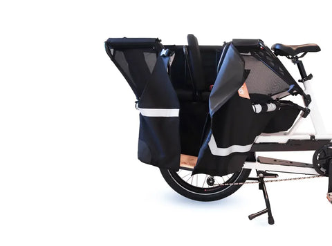The AddBike U-Cargo Family Cargo eBike | Anthracite
