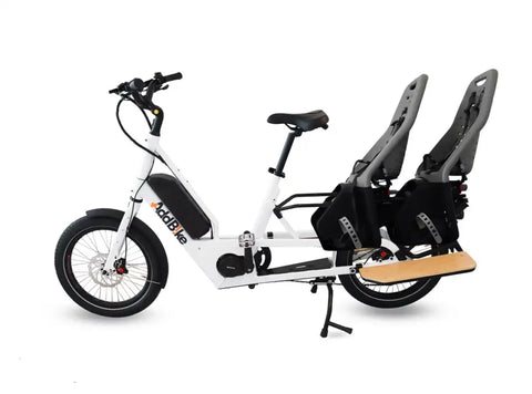 AddBike U-Cargo Lite Cargo eBike | White