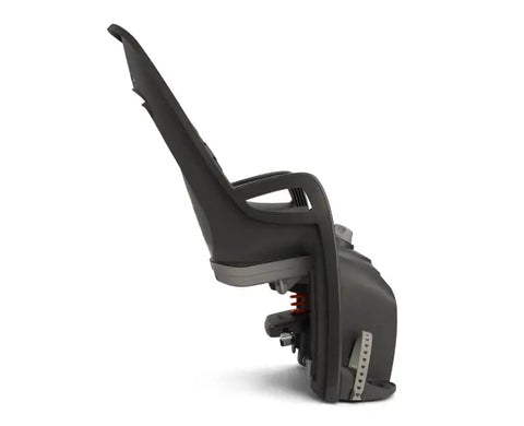 Hamax Zenith Relax Rack-Mounted Bike Seat — Grey/Red