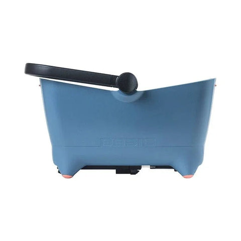 Basil - Basil® Buddy Bicycle Dog & Cat Basket Carrier | KlickFix Adapter System | Blue - Hitch A Bike - 