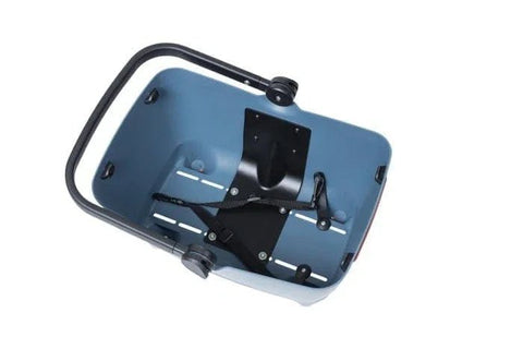 Basil - Basil® Buddy Front Bicycle Dog & Cat Basket Carrier | KlickFix Adapter System | Blue - Hitch A Bike - BAS20020