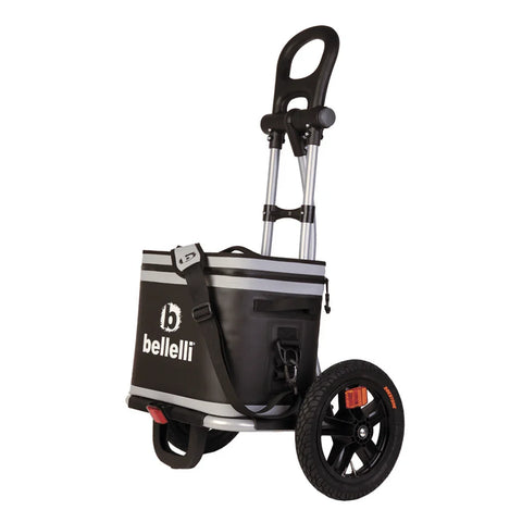 Bellelli Bike Shopping Trolley Bellelli | Cargo Bike Trailer & Trolley | B-Bag | Parcel Rack Fixing