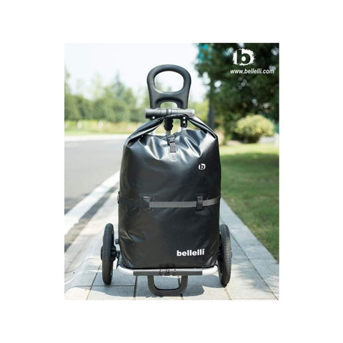 Bellelli Bike Shopping Trolley Bellelli | Cargo Bike Trailer | Baggy | Parcel Rack Fixing