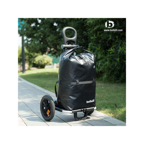 Bellelli Bike Shopping Trolley Bellelli | Cargo Bike Trailer | Baggy | Parcel Rack Fixing