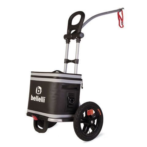 Bellelli Bike Shopping Trolley Bellelli | Cargo Bike Trailer & Trolley | B-Bag | Frame Fixing