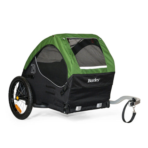 Burley - Burley Dog Bike Trailer | Tail Wagon | Forest Green - BUR947108 - Hitch A Bike - United Kingdom