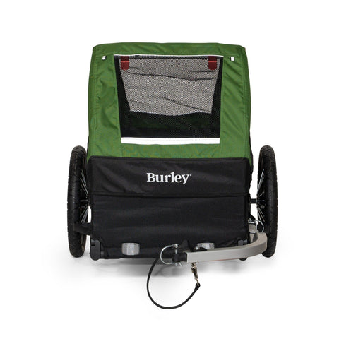 Burley - Burley Dog Bike Trailer | Tail Wagon | Forest Green - BUR947108 - Hitch A Bike - United Kingdom