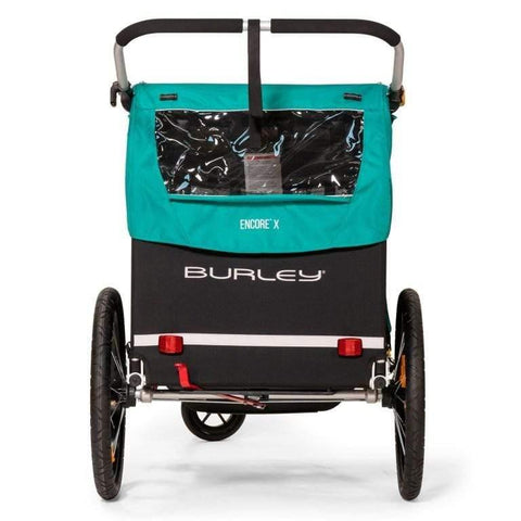 Burley - Burley Encore X | Bike Trailer for Kids | Pacific Blue - BUR937106 - Hitch A Bike - United Kingdom