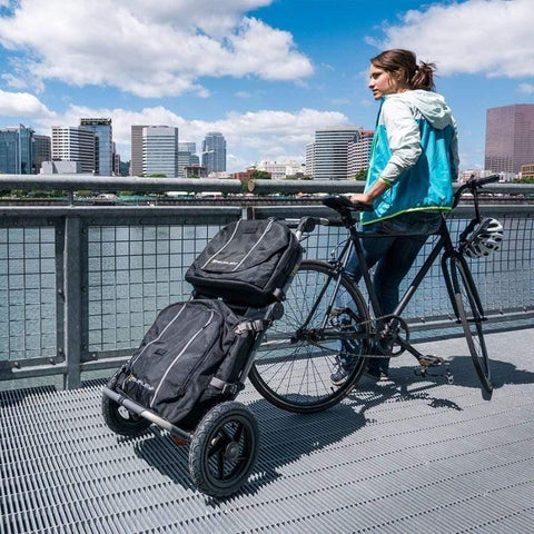 Burley - Burley Travoy Cargo Bike Trailer | Black - BUR951304 - Hitch A Bike - United Kingdom