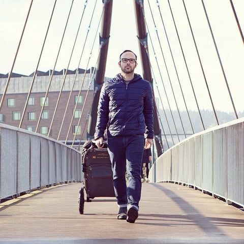 Burley - Burley Travoy Cargo Bike Trailer | Black - BUR951304 - Hitch A Bike - United Kingdom