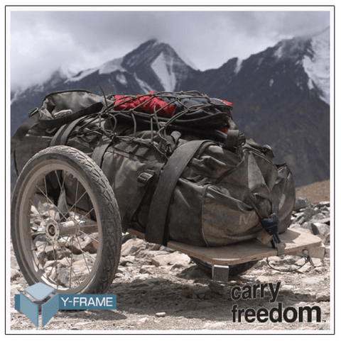 Carry Freedom - Carry Freedom | Y Cargo Bike Trailer | v2.2 2025 | Small - Hitch A Bike - CFY1
