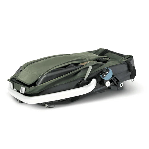 Croozer - Croozer Enna Dog Bike Trailer | Medium | Dogs up to 35kg | Moss Green - Hitch A Bike - 121005222