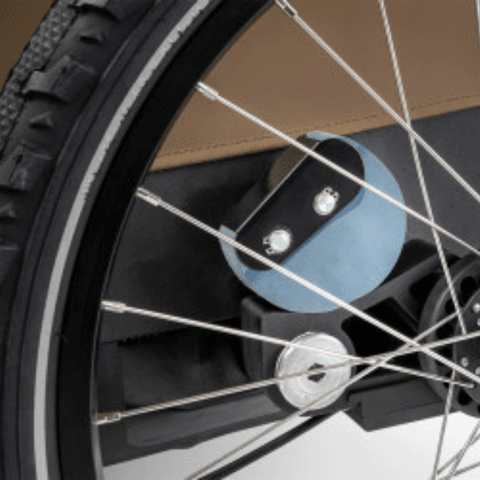 Croozer - Croozer Enna Dog Bike Trailer | Medium | Dogs up to 35kg | Moss Green - 121005222 - Hitch A Bike - {{ shop.shopifyCountryName }}