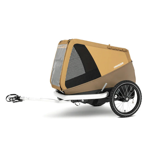 Croozer - Croozer Enna Dog Bike Trailer | Medium | Dogs up to 35kg | Sundown Yellow - 121005122 - Hitch A Bike - {{ shop.shopifyCountryName }}
