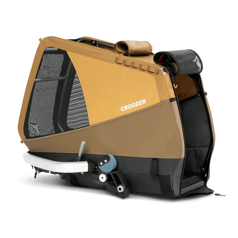 Croozer - Croozer Enna Dog Bike Trailer | Medium | Dogs up to 35kg | Sundown Yellow - 121005122 - Hitch A Bike - {{ shop.shopifyCountryName }}
