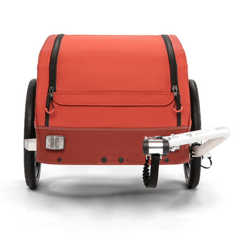 Croozer - Croozer Kalle Cargo Bike Trailer | Large | Up to 45kg | Capacity 92L | Lava Red | 2023 - 121008122 - Hitch A Bike - United Kingdom