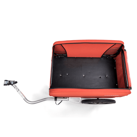 Croozer - Croozer Kalle Cargo Bike Trailer | Large | Up to 45kg | Capacity 92L | Lava Red | 2023 - 121008122 - Hitch A Bike - United Kingdom