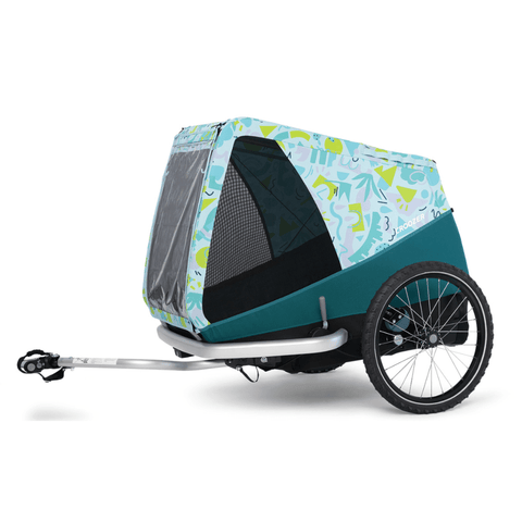 Croozer - Croozer Mikke Dog Bike Trailer | Large | Dogs up to 45kg | Free Dog Bed - 121003123 - Hitch A Bike - United Kingdom