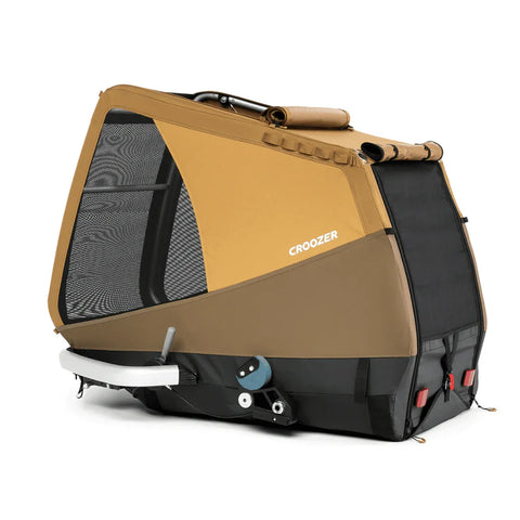 Croozer - Croozer Mikke Dog Bike Trailer | Large | Dogs up to 45kg | Sundown Yellow - 121005322 - Hitch A Bike - {{ shop.shopifyCountryName }}