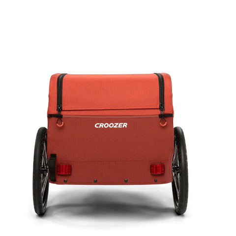 Croozer - Croozer Pakko Cargo Bike Trailer | XLarge | Up to 45kg | Capacity 135L | Lava Red | 2023 - 121008222 - Hitch A Bike - {{ shop.shopifyCountryName }}