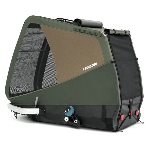 Croozer - Croozer Tammo Dog Bike Trailer | X-Large | Dogs up to 45kg | Moss Green - 121005622 - Hitch A Bike - {{ shop.shopifyCountryName }}
