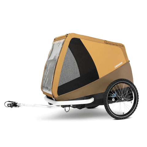 Croozer - Croozer Tammo Dog Bike Trailer | X-Large | Dogs up to 45kg | Sundown Yellow - 121005522 - Hitch A Bike - {{ shop.shopifyCountryName }}
