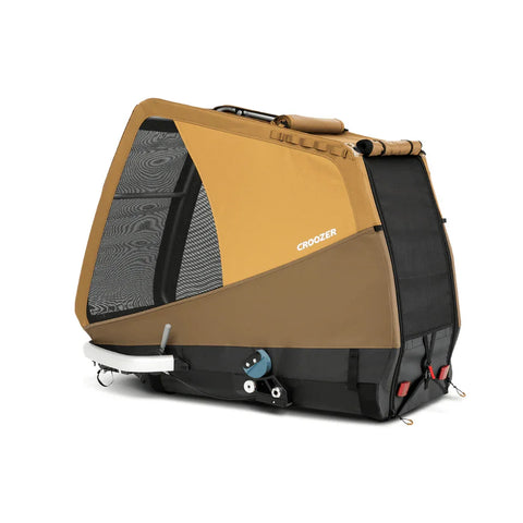 Croozer - Croozer Tammo Dog Bike Trailer | X-Large | Dogs up to 45kg | Sundown Yellow - 121005522 - Hitch A Bike - {{ shop.shopifyCountryName }}