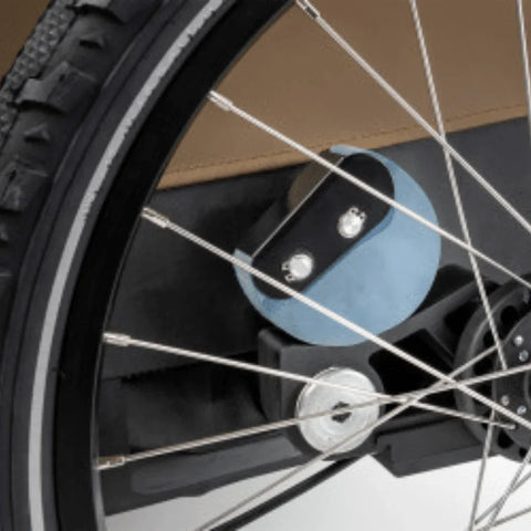 Croozer - Croozer Tammo Dog Bike Trailer | X-Large | Dogs up to 45kg | Sundown Yellow - 121005522 - Hitch A Bike - {{ shop.shopifyCountryName }}