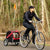 Dutch Dog Bike Trailer | Pet DoggyRide Mini 2020 Dog Bike Trailer | Red | Axle Coupling | Dutch Dog Design®