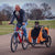 Dutch Dog Bike Trailer | Pet DoggyRide Novel 15 Dog Bike Trailer | Orange | Incl. Britch Lite | Dutch Dog Design®