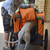 Dutch Dog - DoggyRide Novel 15 Dog Bike Trailer | Orange | Incl. Britch Lite | Dutch Dog Design® - DRN15TR22-OR - Hitch A Bike - United Kingdom