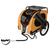 Dutch Dog - DoggyRide Novel 15 Dog Bike Trailer | Orange | Incl. Britch Lite | Dutch Dog Design® - DRN15TR22-OR - Hitch A Bike - United Kingdom