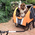 Dutch Dog - DoggyRide Novel 15 Dog Bike Trailer | Orange | Incl. Britch Lite | Dutch Dog Design® - DRN15TR22-OR - Hitch A Bike - United Kingdom