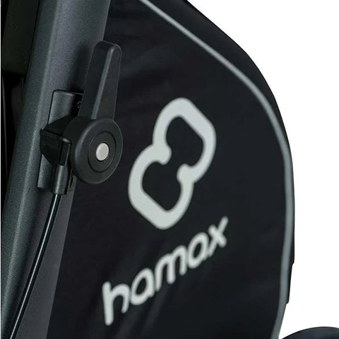 Hamax - Hamax Pluto Dog Pram & Dog Bike Trailer | Large | Navy - Hitch A Bike - HAM400502