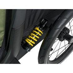 Hamax - Hamax Pluto Dog Pram & Dog Bike Trailer | Medium | Green - Hitch A Bike - HAM400501