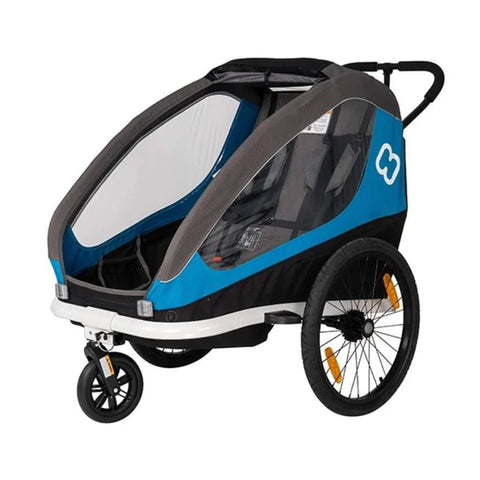 Hamax - Hamax | Traveller Twin Child Bike Trailer - Hitch A Bike - HAM400051