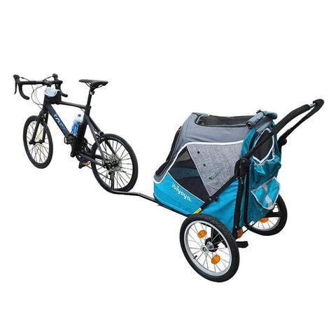 Innopet - Innopet® Sporty Evolution V2.0 Dog Bike Trailer & Pram with Free Rain Cover | Latte - IPS-057/BR - Hitch A Bike - United Kingdom