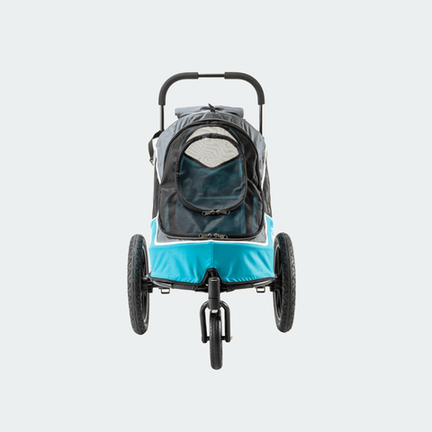 Innopet - Innopet® Sporty Evolution V2.0 Dog Pram & Bike Trailer with Free Rain Cover | Ocean Blue | New - IPS-057/B - Hitch A Bike - United Kingdom